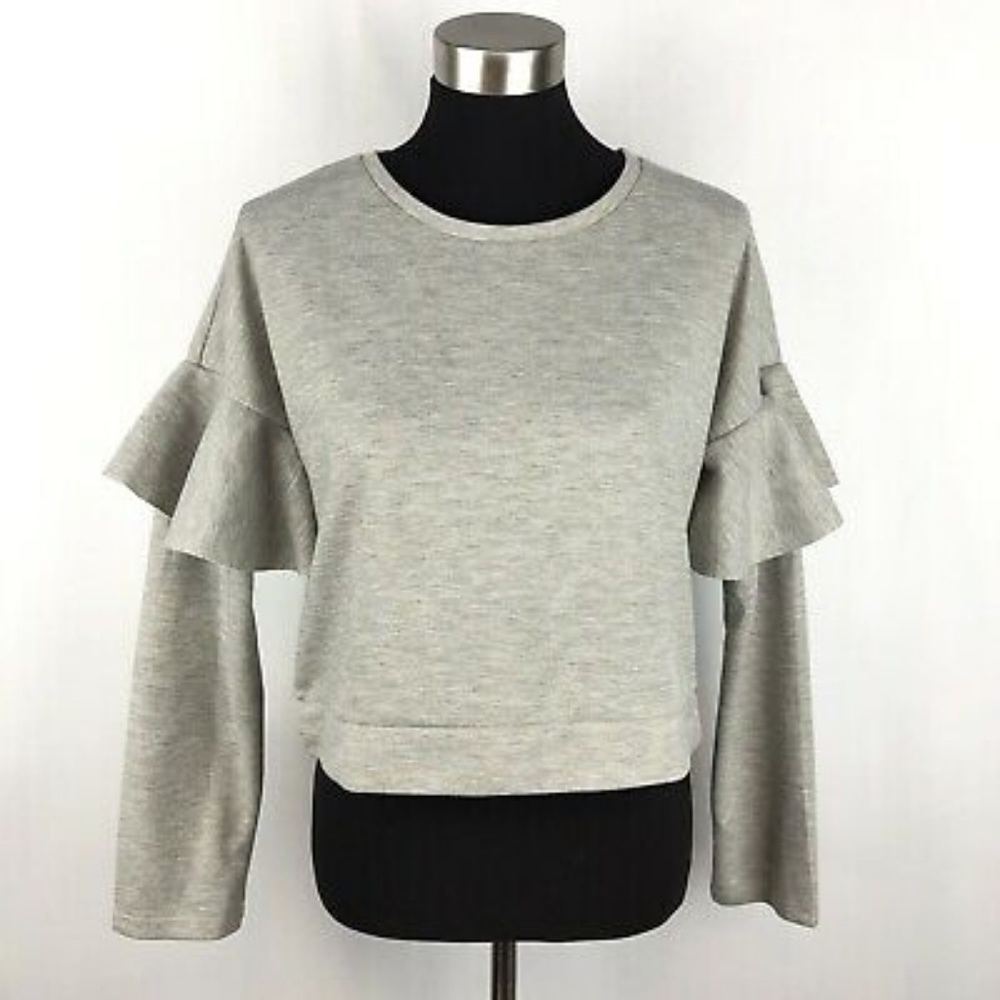 HP!💕Romeo+Juliet Couture Ruffled Sweatshir